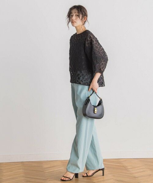 Droite lautreamont / ドロワットロートレアモン その他パンツ | フィブリルグログランパンツ≪洗濯機で洗える≫ | 詳細12