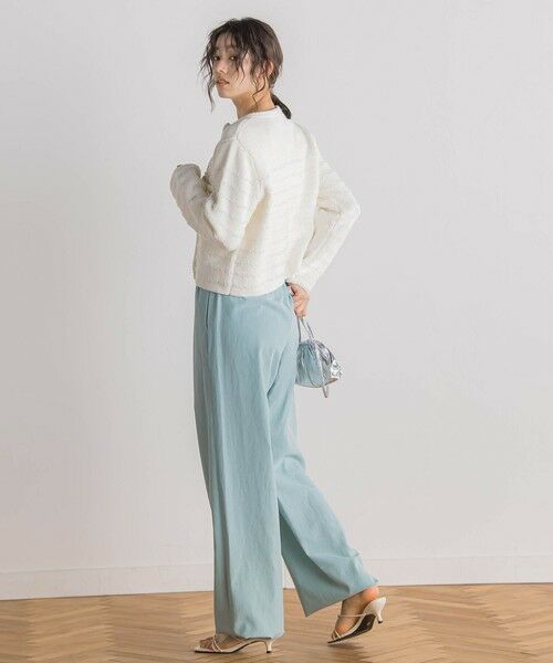 Droite lautreamont / ドロワットロートレアモン その他パンツ | フィブリルグログランパンツ≪洗濯機で洗える≫ | 詳細16