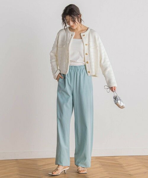 Droite lautreamont / ドロワットロートレアモン その他パンツ | フィブリルグログランパンツ≪洗濯機で洗える≫ | 詳細17