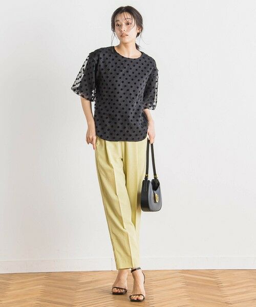 Droite lautreamont / ドロワットロートレアモン その他パンツ | タンブラーブッチャーテーパードパンツ≪手洗い可能≫ | 詳細3