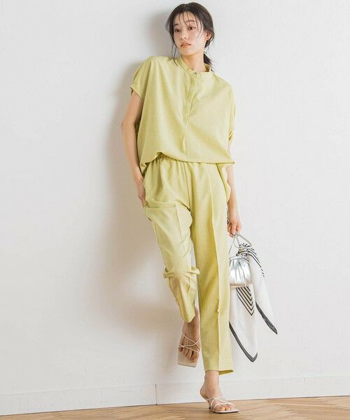 Droite lautreamont / ドロワットロートレアモン その他パンツ | タンブラーブッチャーテーパードパンツ≪手洗い可能≫ | 詳細7