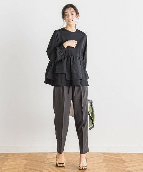 Droite lautreamont / ドロワットロートレアモン その他パンツ | タンブラーブッチャーテーパードパンツ≪手洗い可能≫ | 詳細20