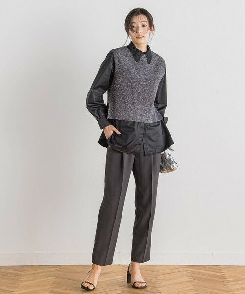 Droite lautreamont / ドロワットロートレアモン その他パンツ | タンブラーブッチャーテーパードパンツ≪手洗い可能≫ | 詳細29