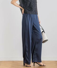 Droite lautreamont / ドロワットロートレアモン その他パンツ | 【新色追加】ハンマーサテンパンツ≪洗濯機で洗える≫