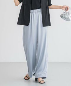 Droite lautreamont / ドロワットロートレアモン その他パンツ | 【新色追加】ハンマーサテンパンツ≪洗濯機で洗える≫