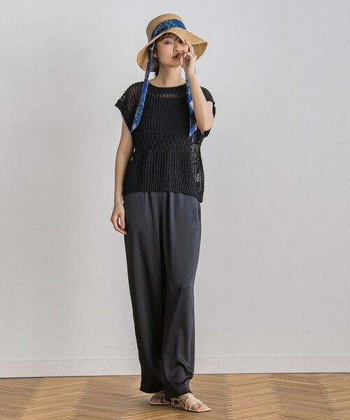 Droite lautreamont / ドロワットロートレアモン その他パンツ | 【新色追加】ハンマーサテンパンツ≪洗濯機で洗える≫ | 詳細1