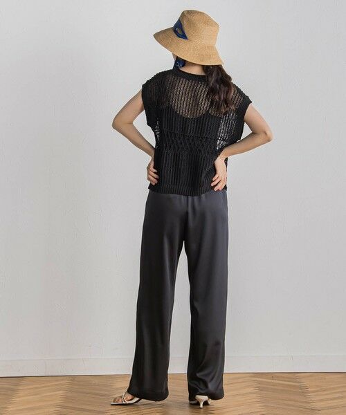 Droite lautreamont / ドロワットロートレアモン その他パンツ | 【新色追加】ハンマーサテンパンツ≪洗濯機で洗える≫ | 詳細3