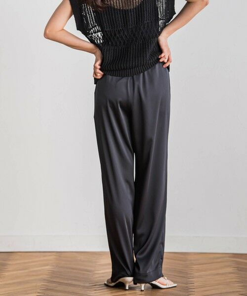 Droite lautreamont / ドロワットロートレアモン その他パンツ | 【新色追加】ハンマーサテンパンツ≪洗濯機で洗える≫ | 詳細6