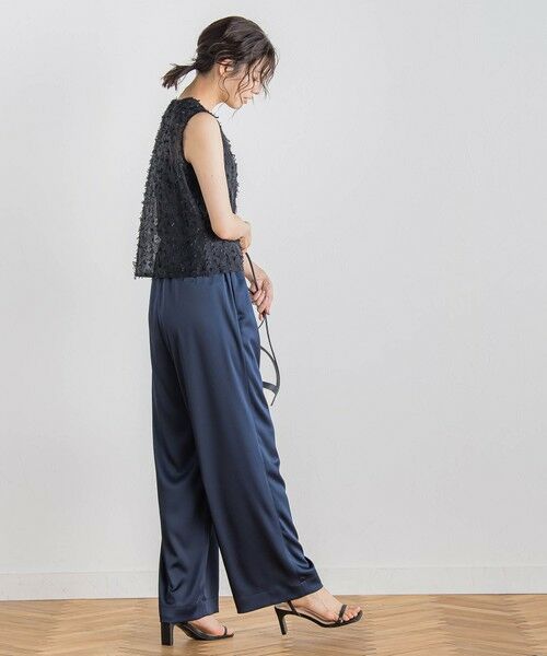 Droite lautreamont / ドロワットロートレアモン その他パンツ | 【新色追加】ハンマーサテンパンツ≪洗濯機で洗える≫ | 詳細13