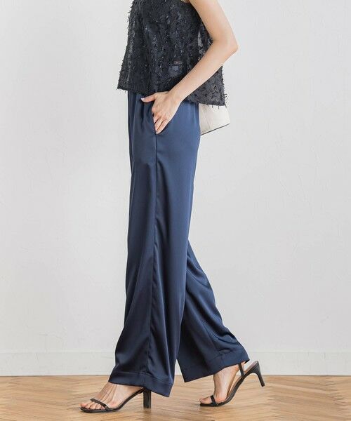 Droite lautreamont / ドロワットロートレアモン その他パンツ | 【新色追加】ハンマーサテンパンツ≪洗濯機で洗える≫ | 詳細16