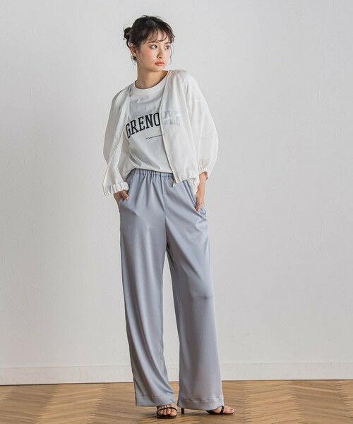 Droite lautreamont / ドロワットロートレアモン その他パンツ | 【新色追加】ハンマーサテンパンツ≪洗濯機で洗える≫ | 詳細20