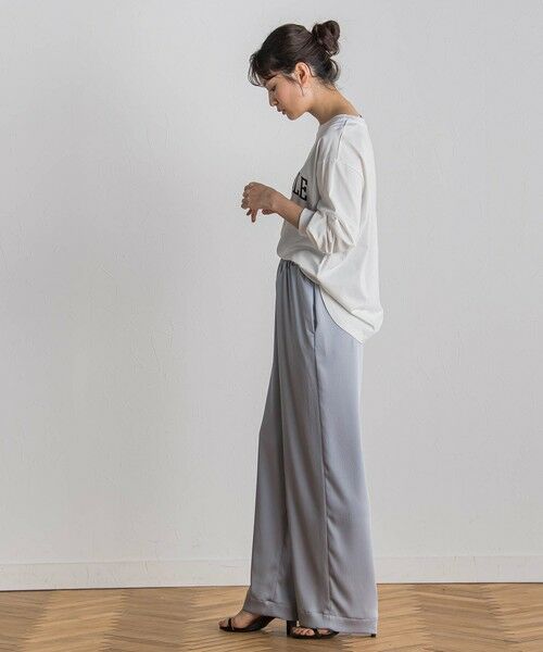 Droite lautreamont / ドロワットロートレアモン その他パンツ | 【新色追加】ハンマーサテンパンツ≪洗濯機で洗える≫ | 詳細23