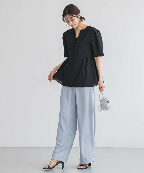 Droite lautreamont / ドロワットロートレアモン その他パンツ | 【新色追加】ハンマーサテンパンツ≪洗濯機で洗える≫ | 詳細26