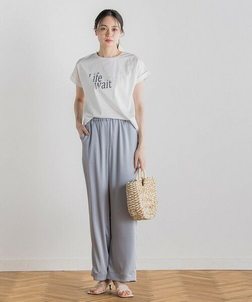 Droite lautreamont / ドロワットロートレアモン その他パンツ | 【新色追加】ハンマーサテンパンツ≪洗濯機で洗える≫ | 詳細28