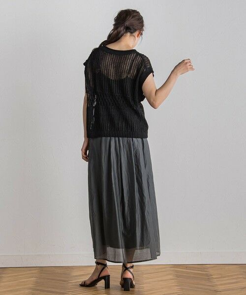 Droite lautreamont / ドロワットロートレアモン ミニ・ひざ丈スカート | シアークロスフレアスカート≪手洗い可能≫ | 詳細22