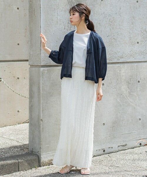 Droite lautreamont / ドロワットロートレアモン ミニ・ひざ丈スカート | フリンジニットスカート | 詳細23