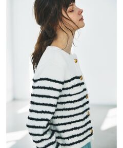 Droite lautreamont / ドロワットロートレアモン カーディガン・ボレロ | バタフライヤーンニットジャケット