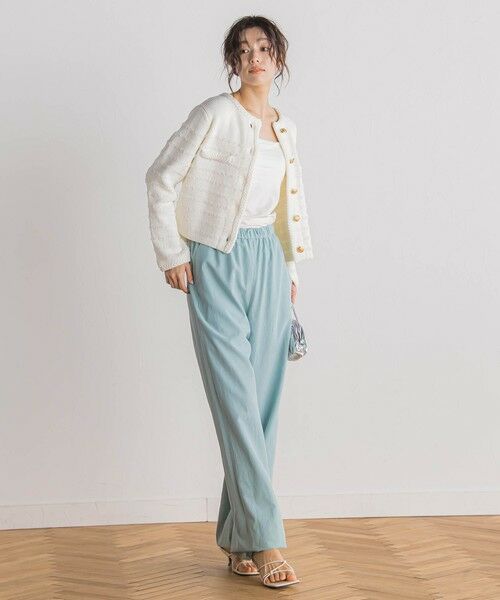 Droite lautreamont / ドロワットロートレアモン カーディガン・ボレロ | バタフライヤーンニットジャケット | 詳細7