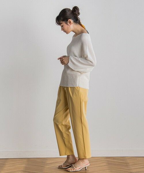 Droite lautreamont / ドロワットロートレアモン ニット・セーター | ペーパー混ヤーンドルマンプルオーバー≪手洗い可能≫ | 詳細2