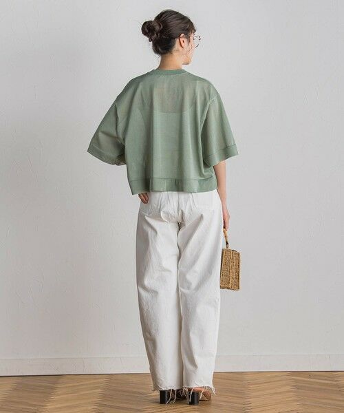 Droite lautreamont / ドロワットロートレアモン ニット・セーター | シアーワイドTニット≪手洗い可能≫ | 詳細19