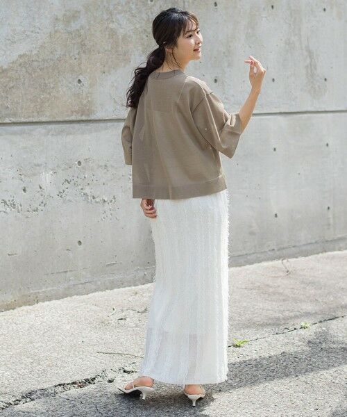 Droite lautreamont / ドロワットロートレアモン ニット・セーター | シアーワイドTニット≪手洗い可能≫ | 詳細29