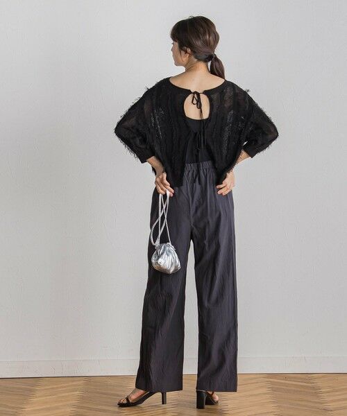 Droite lautreamont / ドロワットロートレアモン ニット・セーター | フリンジニットプルオーバー≪手洗い可能≫ | 詳細10