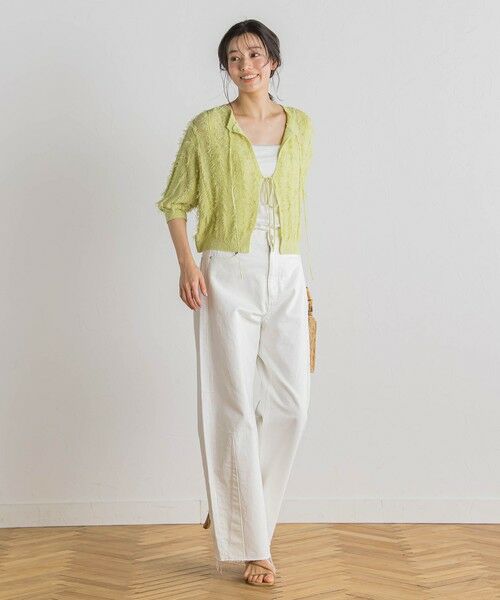 Droite lautreamont / ドロワットロートレアモン ニット・セーター | フリンジニットプルオーバー≪手洗い可能≫ | 詳細23