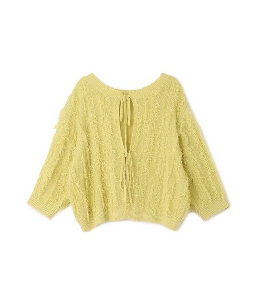 Droite lautreamont / ドロワットロートレアモン ニット・セーター | フリンジニットプルオーバー≪手洗い可能≫ | 詳細27