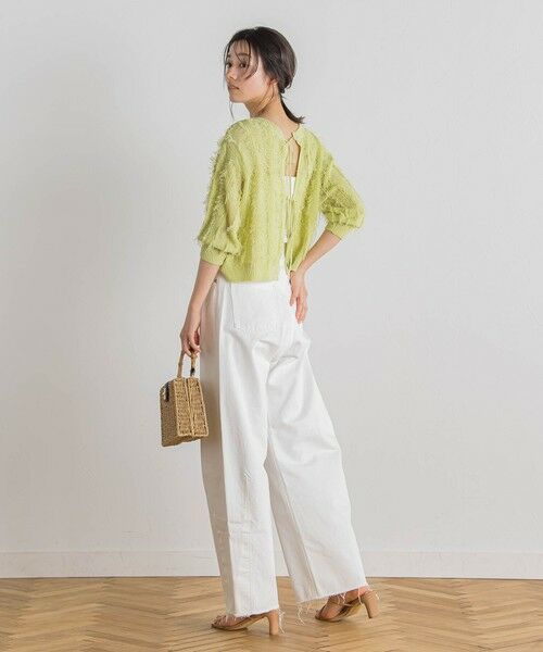 Droite lautreamont / ドロワットロートレアモン ニット・セーター | フリンジニットプルオーバー≪手洗い可能≫ | 詳細19