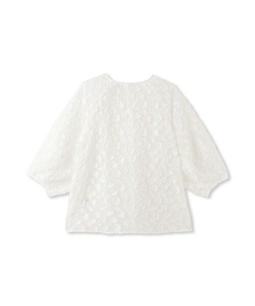Droite lautreamont / ドロワットロートレアモン シャツ・ブラウス | Flower Jacquardブラウス≪洗濯機で洗える≫ | 詳細13