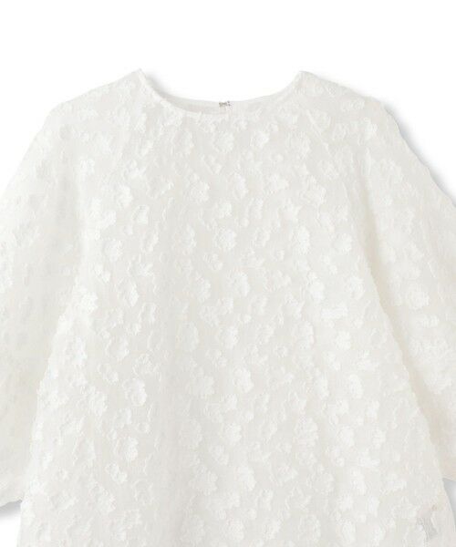Flower Jacquardブラウス≪洗濯機で洗える≫ （シャツ・ブラウス