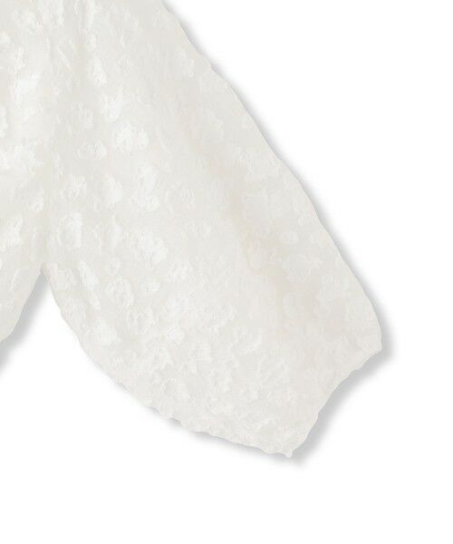 Droite lautreamont / ドロワットロートレアモン シャツ・ブラウス | Flower Jacquardブラウス≪洗濯機で洗える≫ | 詳細15