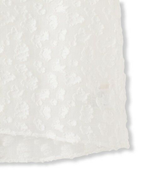 Flower Jacquardブラウス≪洗濯機で洗える≫ （シャツ・ブラウス