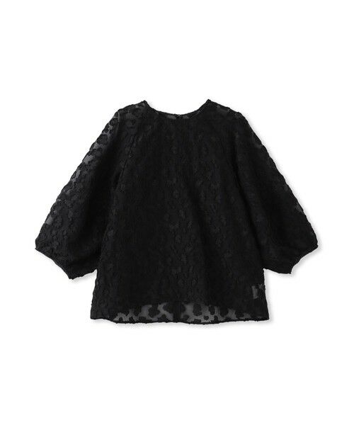 Flower Jacquardブラウス≪洗濯機で洗える≫ （シャツ・ブラウス