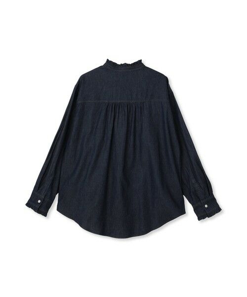 Droite lautreamont / ドロワットロートレアモン シャツ・ブラウス | ダンガリーデニムシャツ≪洗濯機で洗える≫ | 詳細10