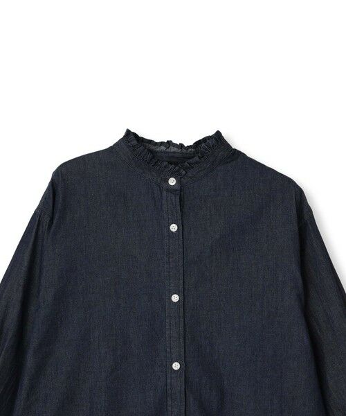 Droite lautreamont / ドロワットロートレアモン シャツ・ブラウス | ダンガリーデニムシャツ≪洗濯機で洗える≫ | 詳細11