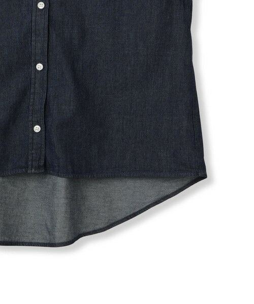 Droite lautreamont / ドロワットロートレアモン シャツ・ブラウス | ダンガリーデニムシャツ≪洗濯機で洗える≫ | 詳細13