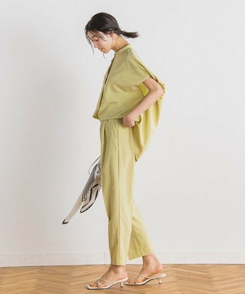 Droite lautreamont / ドロワットロートレアモン シャツ・ブラウス | タンブラーブッチャーブラウス≪手洗い可能≫ | 詳細2