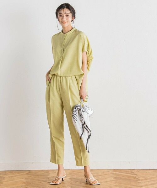 Droite lautreamont / ドロワットロートレアモン シャツ・ブラウス | タンブラーブッチャーブラウス≪手洗い可能≫ | 詳細4