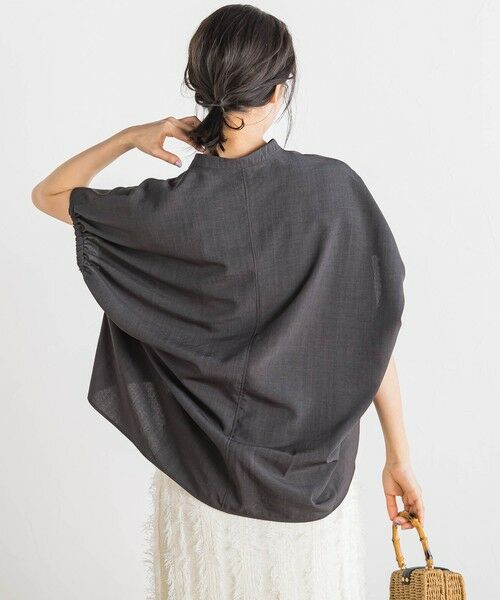 Droite lautreamont / ドロワットロートレアモン シャツ・ブラウス | タンブラーブッチャーブラウス≪手洗い可能≫ | 詳細15