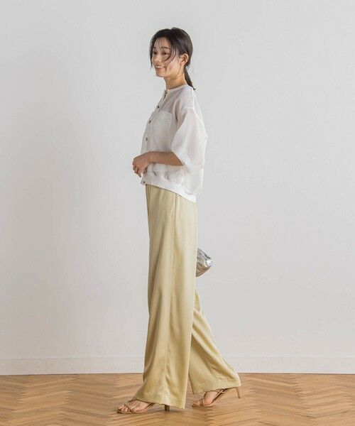 Droite lautreamont / ドロワットロートレアモン カーディガン・ボレロ | 変わり織メッシュカーディガン≪手洗い可能≫ | 詳細4