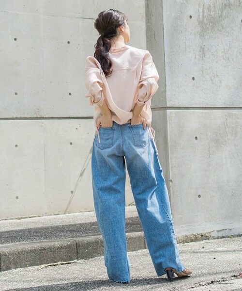 Droite lautreamont / ドロワットロートレアモン シャツ・ブラウス | セミシアードロストブラウス≪手洗い可能≫ | 詳細4