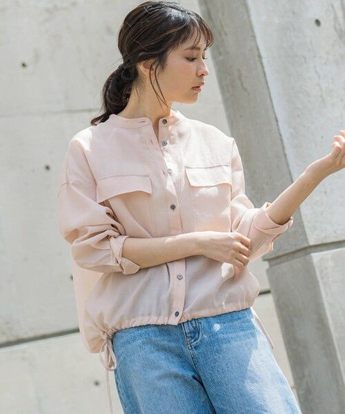 Droite lautreamont / ドロワットロートレアモン シャツ・ブラウス | セミシアードロストブラウス≪手洗い可能≫ | 詳細8