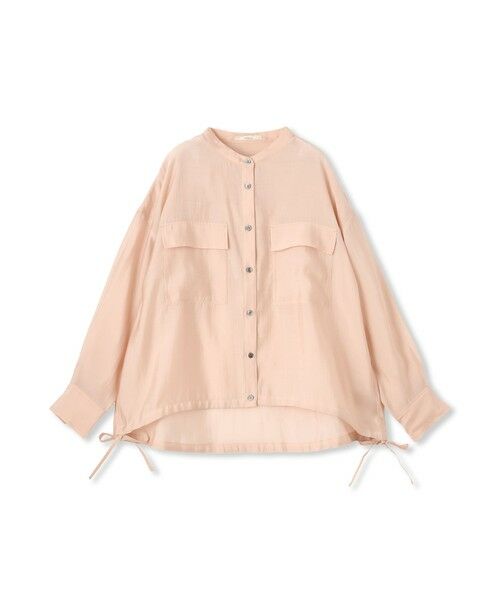 Droite lautreamont / ドロワットロートレアモン シャツ・ブラウス | セミシアードロストブラウス≪手洗い可能≫ | 詳細11