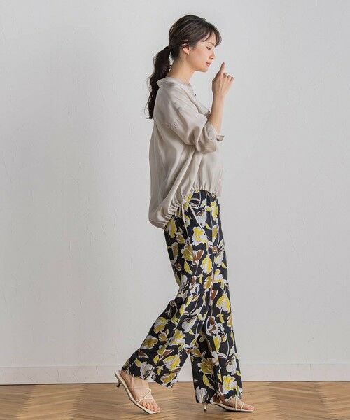 Droite lautreamont / ドロワットロートレアモン シャツ・ブラウス | セミシアードロストブラウス≪手洗い可能≫ | 詳細22