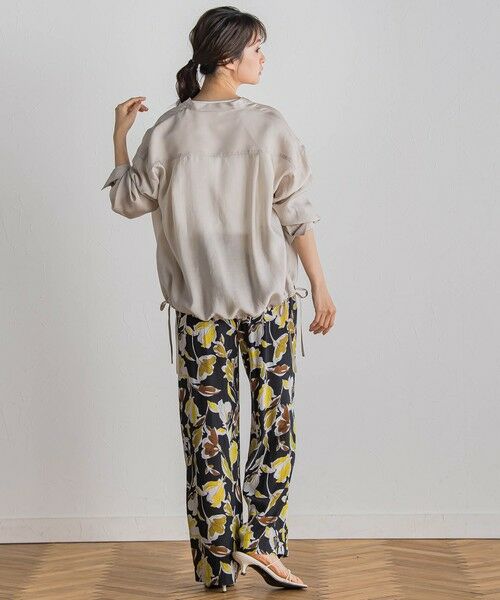 Droite lautreamont / ドロワットロートレアモン シャツ・ブラウス | セミシアードロストブラウス≪手洗い可能≫ | 詳細23