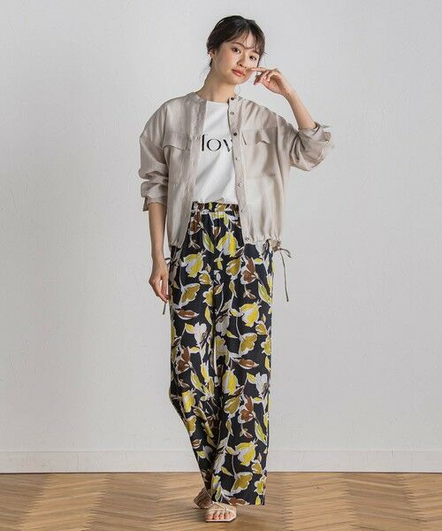 Droite lautreamont / ドロワットロートレアモン シャツ・ブラウス | セミシアードロストブラウス≪手洗い可能≫ | 詳細24