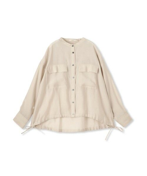 Droite lautreamont / ドロワットロートレアモン シャツ・ブラウス | セミシアードロストブラウス≪手洗い可能≫ | 詳細29