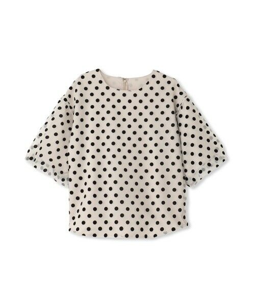 Droite lautreamont / ドロワットロートレアモン シャツ・ブラウス | フロッキードットブラウス≪手洗い可能≫ | 詳細15