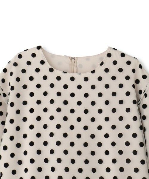 Droite lautreamont / ドロワットロートレアモン シャツ・ブラウス | フロッキードットブラウス≪手洗い可能≫ | 詳細17